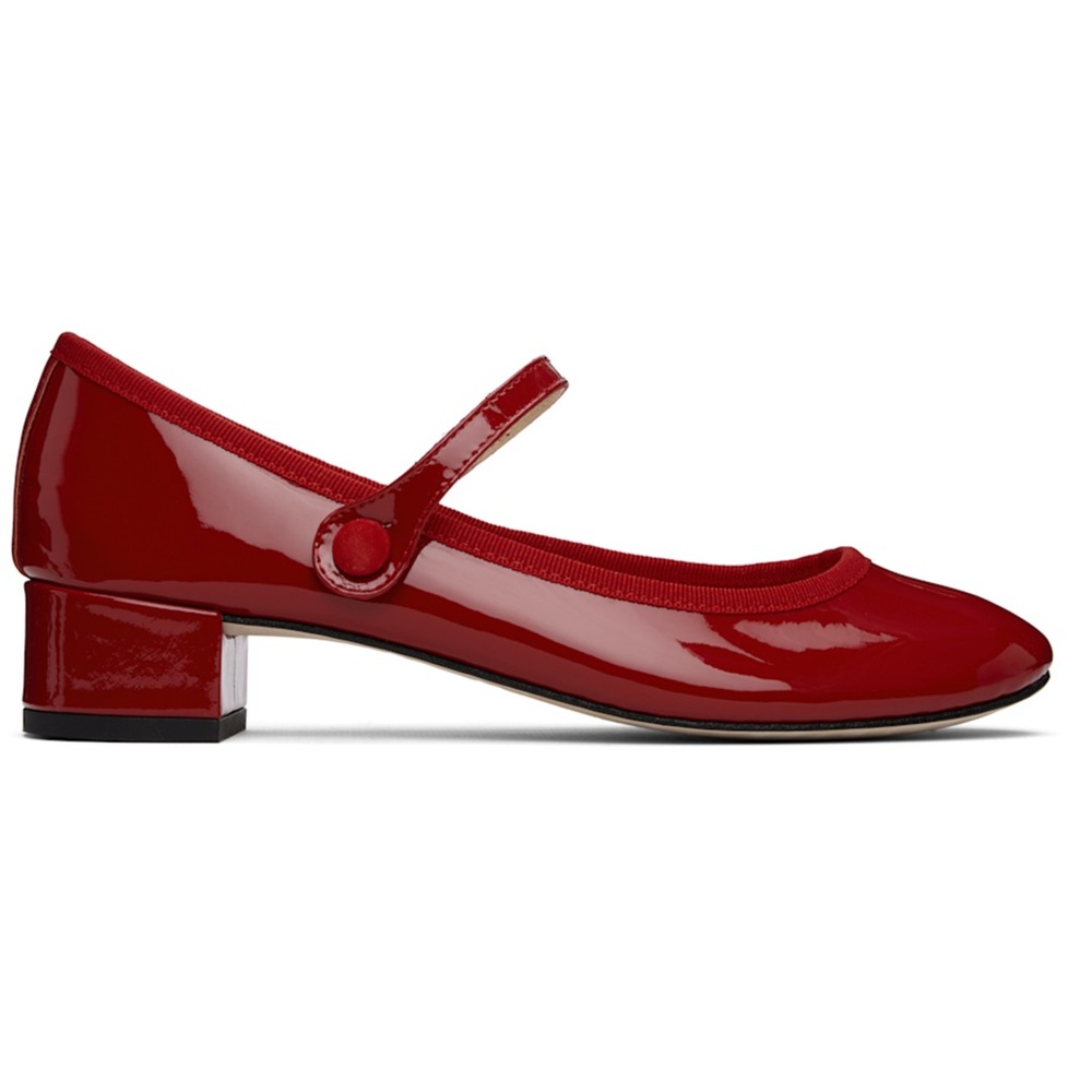 Repetto Mary Jane Heels in Flamme | LIKE NEW